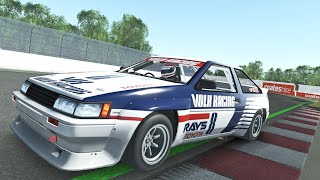 Rfactor2 - Ae86 Testing