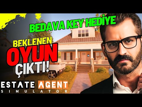 Sonunda OYUN ÇIKTI! BEDAVA KEY İSTERSEN GEL! Estate Agent Simulator