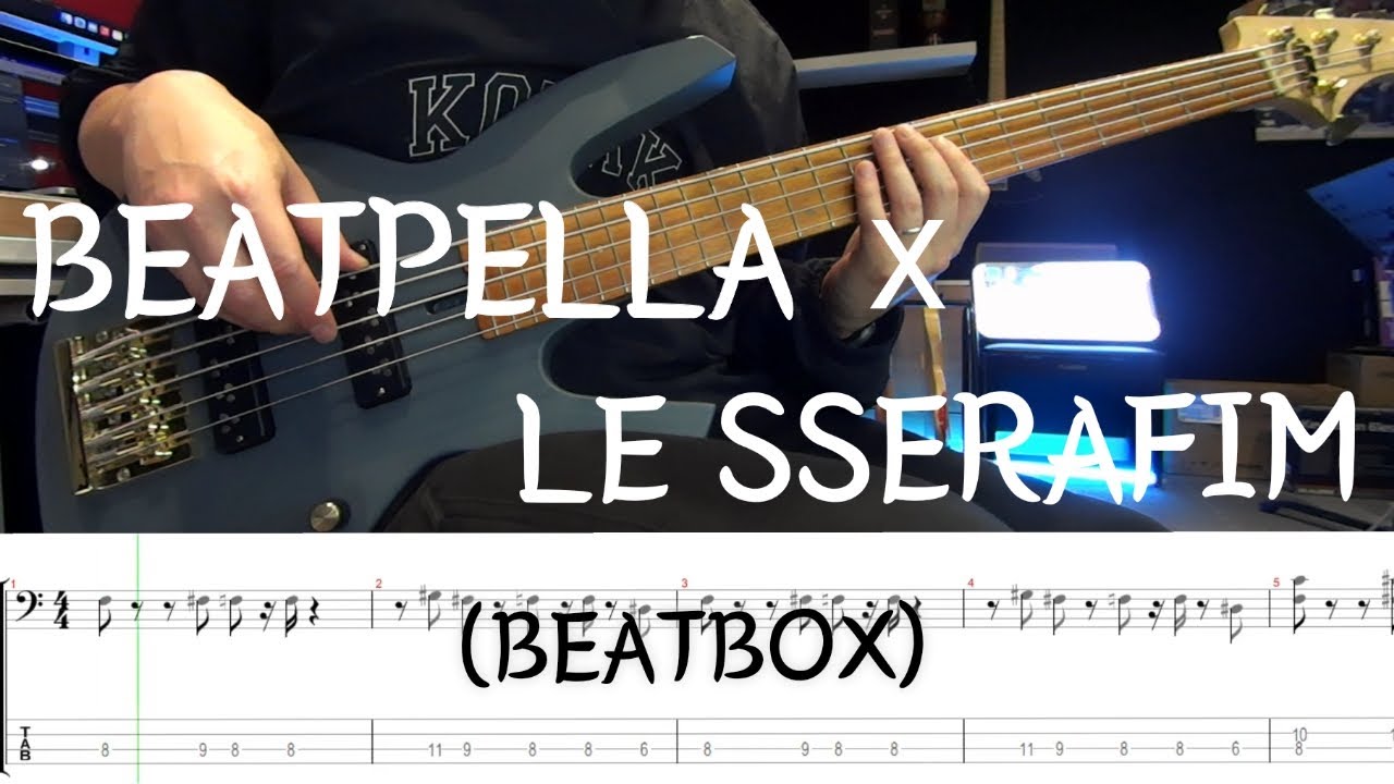 Slap Bass / BEATPELLA HOUSE, LE SSERAFIM - CRAZY Bass Cover