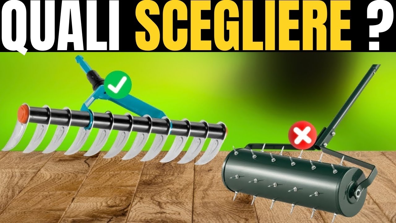 Aeratore Per Prato Manuale A Rullo Con Punte – Acciaio Zincato, Impugnatura Comoda, 3,08 Kg