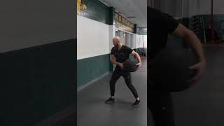 Rotational Med Ball Throw Perpendicular