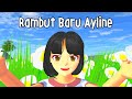 Mini vlog ayline  rambut baru ayline  sakura school simulator