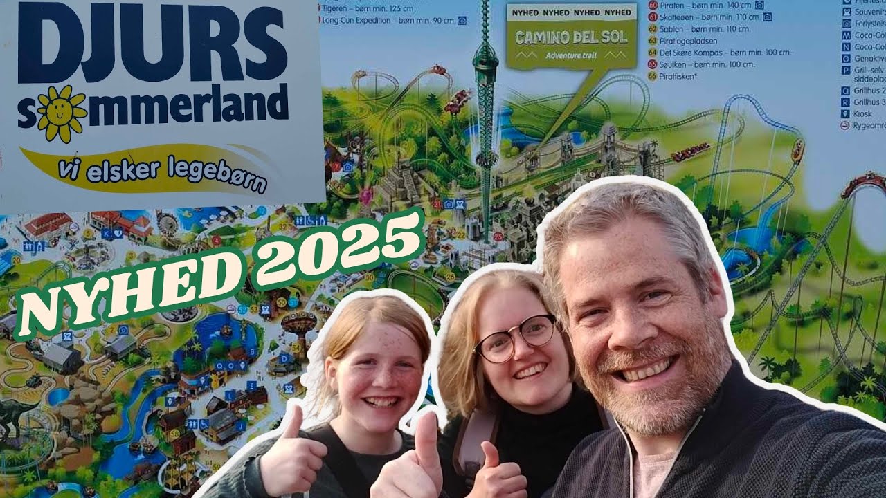 Djurs Sommerland, NYHEDEN 2025, Camino Del Sol og en Hole in One - Vlog 141