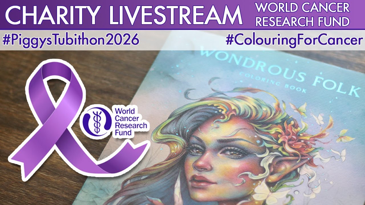 {LIVESTREAM} Charity Livestream! #ColouringForCancer !donate !rj