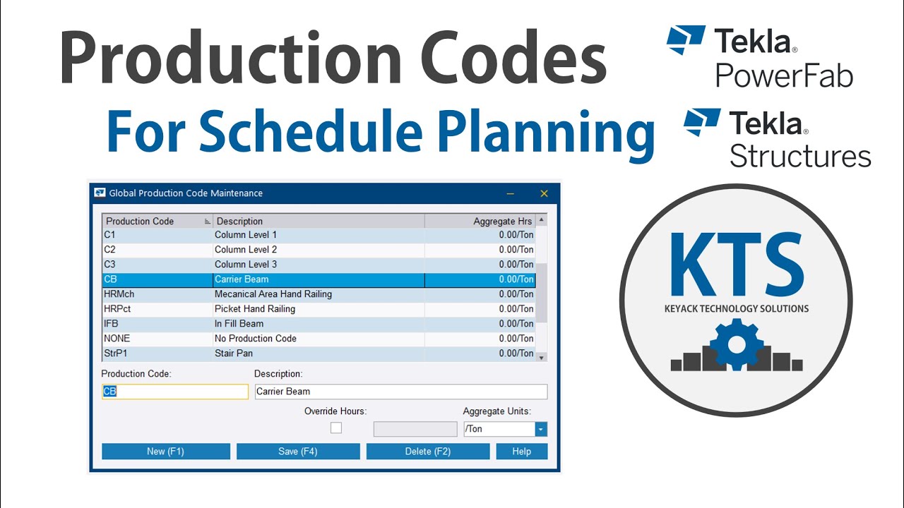 KTS - Export Production Codes to PowerFab - YouTube