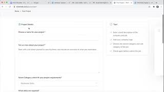 How to Post a project on Workmate screenshot 4