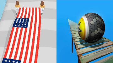 Flag Painters VS Rollance Adventure Balls - All Levels SpeedRun Gameplay Ep 1