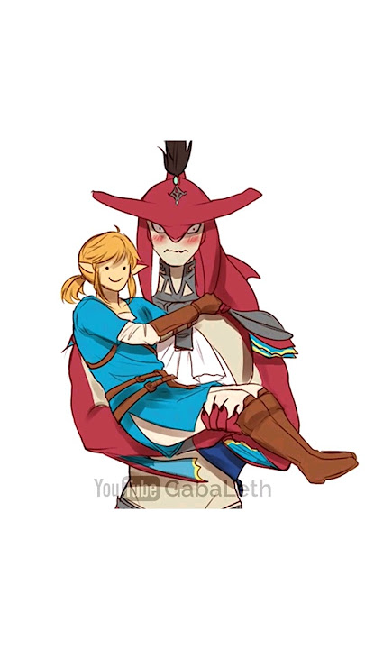 Sidon ALWAYS catches Link #zelda