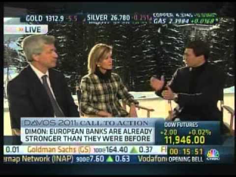 Jamie Dimon Davos interview on CNBC