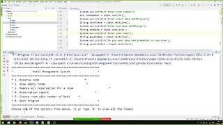 Java OOP Hotel Project - 16 05 2020