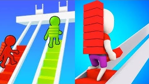 ladder race gameplay walkthrough all level up date (android,iOS)