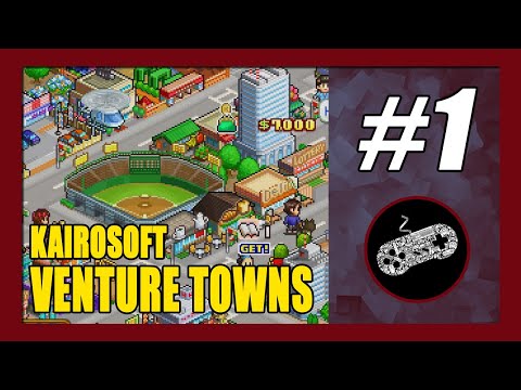 Venture Towns Gameplay Walkthrough | Sunny City Map Part 1 | Year 1-2