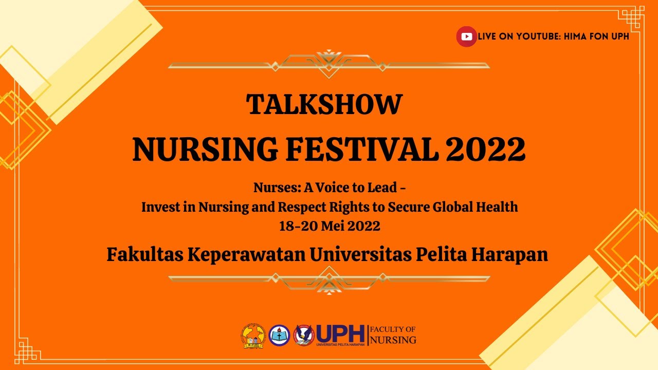 [Live Sreaming] Talkshow Keperawatan Nasional Nursing Festival 2022
