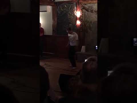 sky bartlett playing rhythm bones and dancing