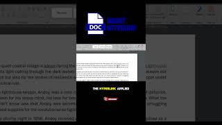 How to Insert a Hyperlink in Microsoft Word | The Easiest Way #microsoftword #learnmicrosoft