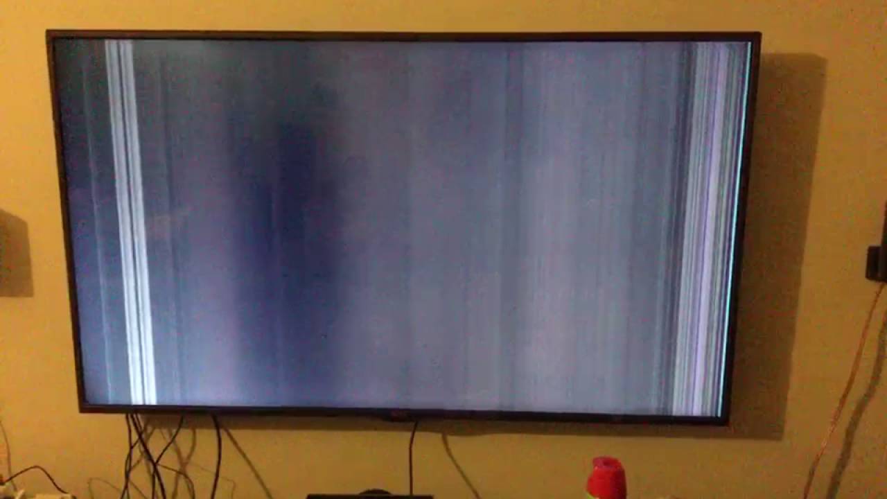 Lg Tv 60la6210 Vertical Lines Youtube