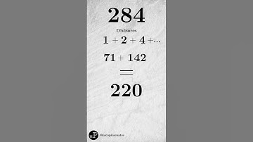 Los números también tienen amigos