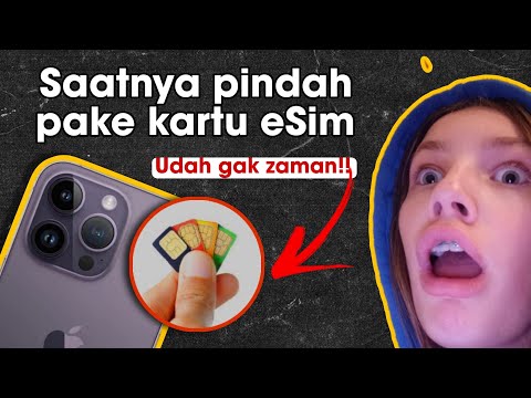 Tutorial cara pasang kartu E-sim pada hape