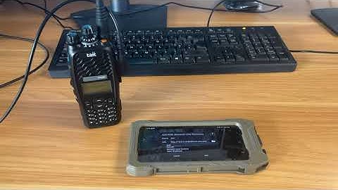 API integration demo: Tait DMR and ATAK