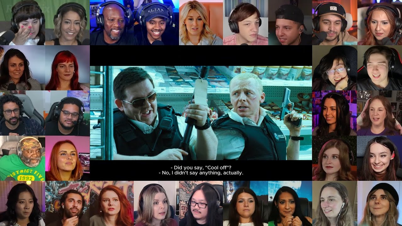 Here Come the Fuzz - Hot Fuzz (2007) - Reaction Mashup