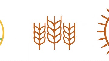 2. Make A Logo #1 Wheatsheaf - Make a simple logo shape with Astute Graphics Plugins (inc. 2 FREE)