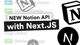 Notion API with Next.js (NEW)