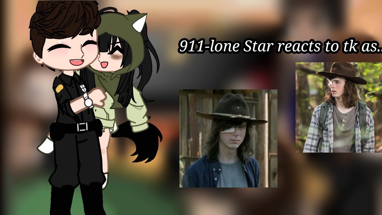 911-lone Star reacts to tk as Carl Grimes (the walking dead)