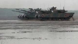 陸上自衛隊 第7師団東千歳駐屯地祭20090607 観閲行進前_部隊移動