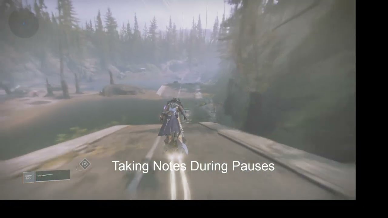 Destiny 2 - Sample Sparrow Street Racing Course in the EDZ