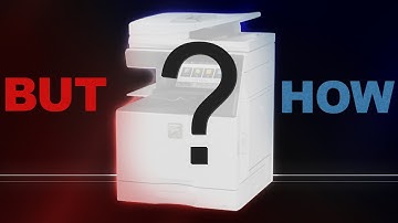 But how do photocopiers work?