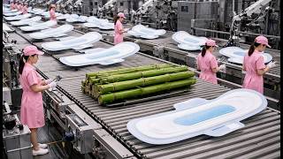 How Millions of Eco-Friendly Pads Are Made from Bamboo Every Day
