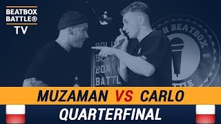 Carlo vs Muzaman - Quarterfinal - Polish Beatbox Battle