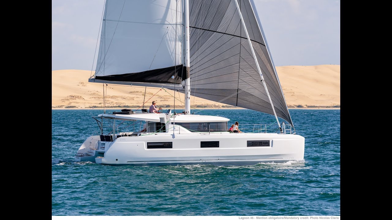 Lagoon 46 North American Debut Walkthrough Video w/ Commentary [4K]