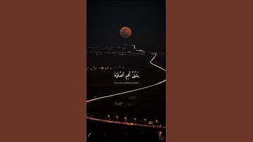 أكتب شيء يكون في ميزان ⚖️ حسناتك ❤️ 🤲 🤍🖤 #تلاوة_خاشعة #قرآن