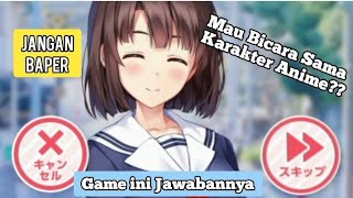 Game Berbicara Pada Karakter Anime - Main Heroine Kato Megumi