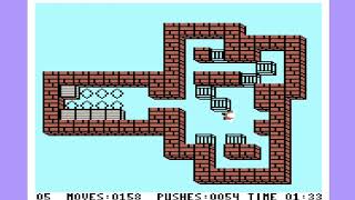 C64 Sokoban Level 05