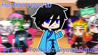 Hashira react to Tomioka Giyuu pt 5/5//demon slayer//SaneGiyuu//gacha club//reaction video//