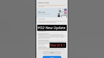 Galaxy M32 New Software Update One Ui 5.1 #shortsvideo #GalaxyM32