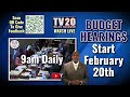 Watch the budget hearings promo with council president blaine griffin 2024