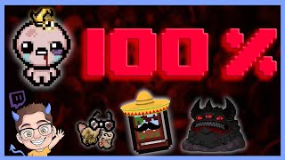 TAINTED ISAAC PLATINATO (100%)!! Road to Dead God - TBOI: Repentance