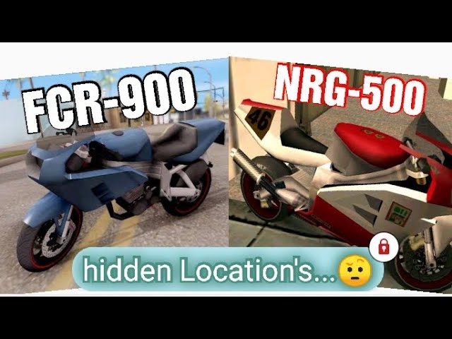 GTA San Andreas FCR 900 Bike Location (Hidden Place) 