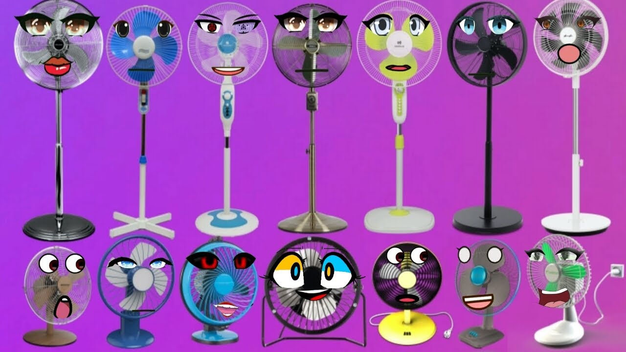 DANCE MONKEY FUNNY FAN SINGING - 14 VARIOUS FAN TYPES (KIPAS ANGIN BERNYANYI)