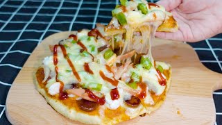 Top 11 cách làm bánh pizza chảy không cần lò nướng mới nhất năm 2022