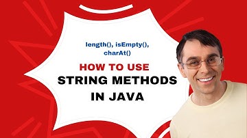 Java String Methods -  Programming Tutorials for Beginners #4 | Learn to code Java in 2022