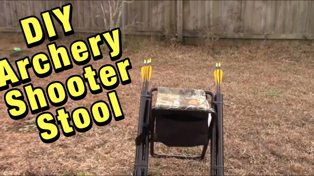 DIY 3D Archery Shooter Stool 🎯 - YouTube