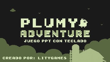 Trailer Plumy Adventure: El primer JUEGO POWERPOINT con TECLADO