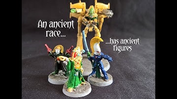 Eldar 8th 9th Ed Army using Rogue Trader Models