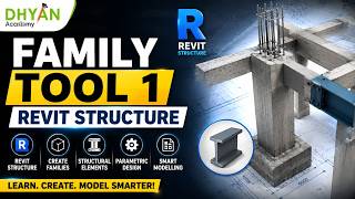 Family Tool 1 in Revit Structure | Complete Beginner Tutorial | Revit Family Creation