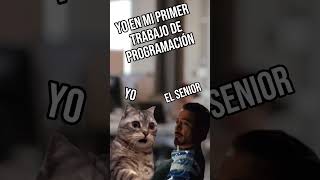 Cuando eres nuevo en el trabajo de programación  #desarrolloweb #javascript