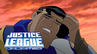 The son of Superman dies and Krypton explodes | Justice League Unlimited